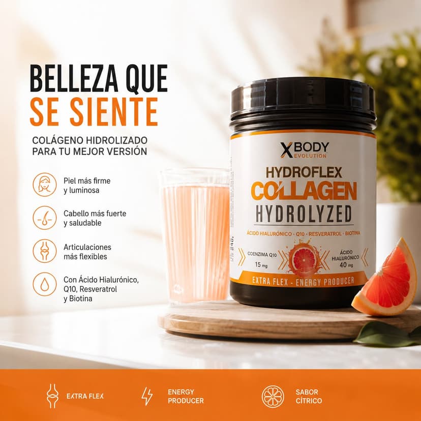 XBody Hydroflex Collagen Orange 240 g